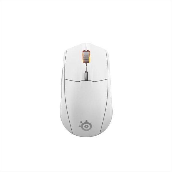 SteelSeries - Mouse Rival 3 Wireless Gen 2-Bianco-image