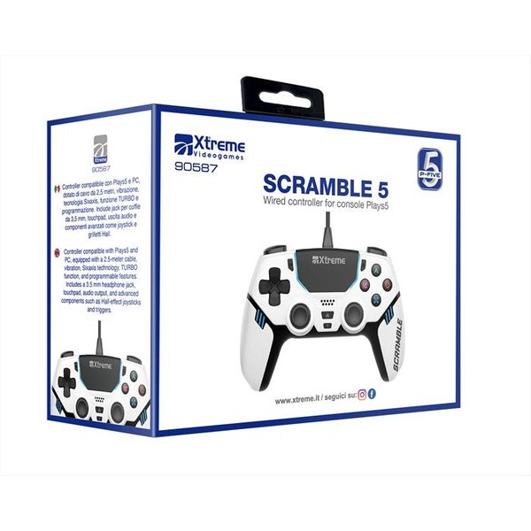 Xtreme - Pad Scramble Wired Plays 5 90587-Bianco-image