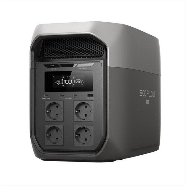 EcoFlow - Delta 3 Max Power Station Portatile-Nero-image