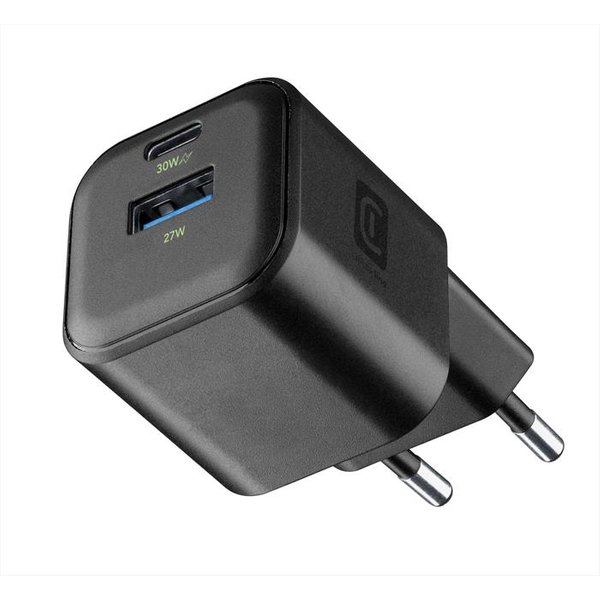 Cellularline - Caricabatterie Da Rete Multipower Gan 30W-Nero-image