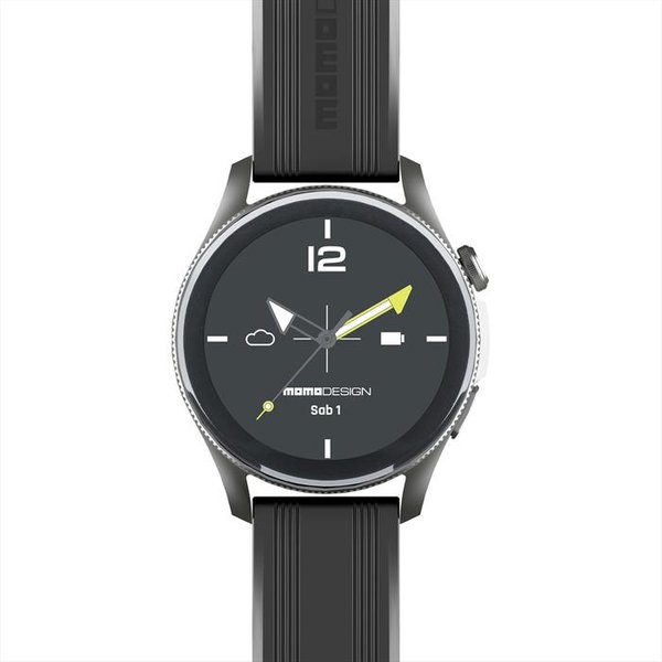 Cellularline - Smartwatch Zero Amoled 1.43" Bluetooth Momo Design-Nero-image