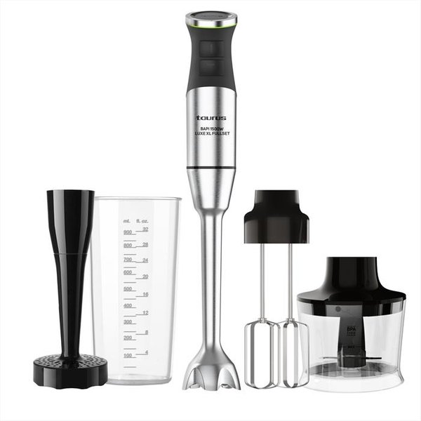 Taurus - Frullatore Ad Immersione Bapi 1500 Luxe Xl Fullset-Silver/Nero-image