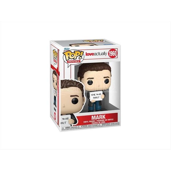 Funko - Love Actually Pop! Movies Vinile Figures Mark 9 Cm, Multicolore-image