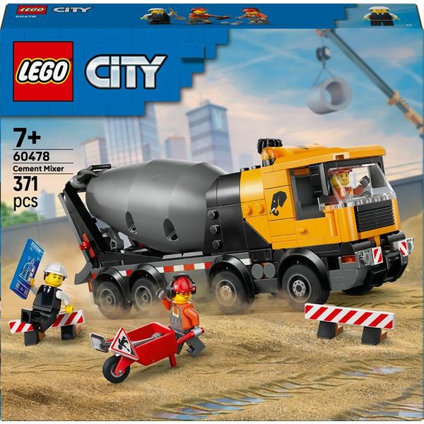 Lego - City Betoniera - 60478, Multicolore-image