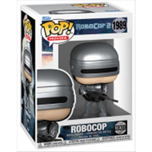 Funko - Pop Robocop Metallic W/Chase 1989 - 90486, N.D.-image