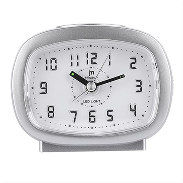 Lowell - Sveglia Quarzo Movimento Silenzioso Ja7105S-Silver-image
