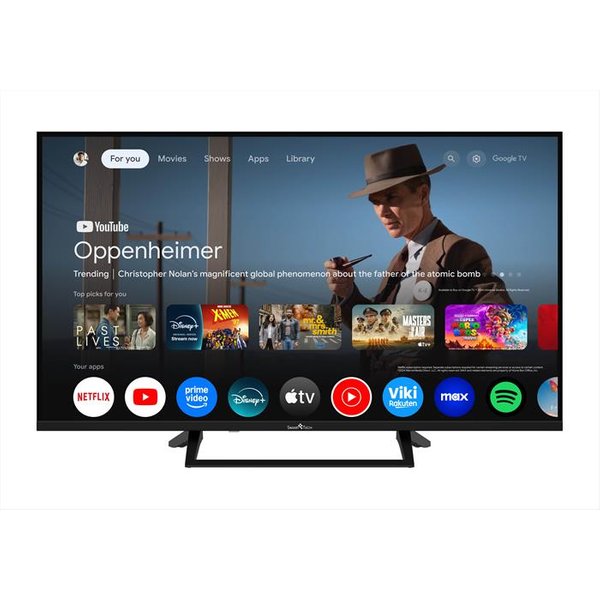 Smart Tech - Smart Tv Qled Fhd 40" 40Qg01V-Nero-image