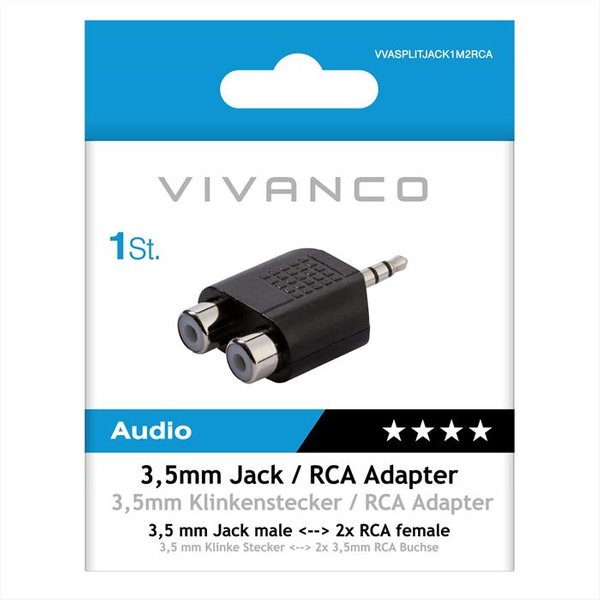 SBS - Adattatore Audio Compatto-Nero-image