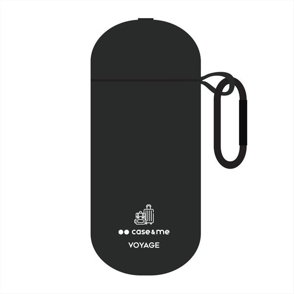 Caseme - Cover In Silicone Con Cuscinetto Da Collo-Nero-image