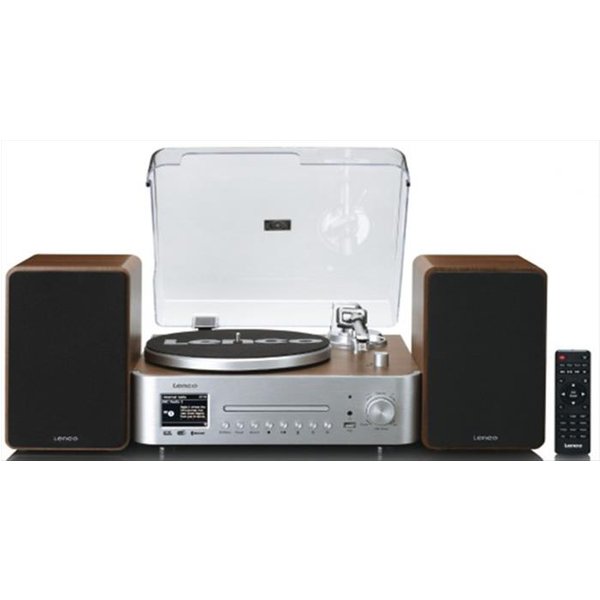 Lenco - Mc-860Wdsi-Wood Silver-image