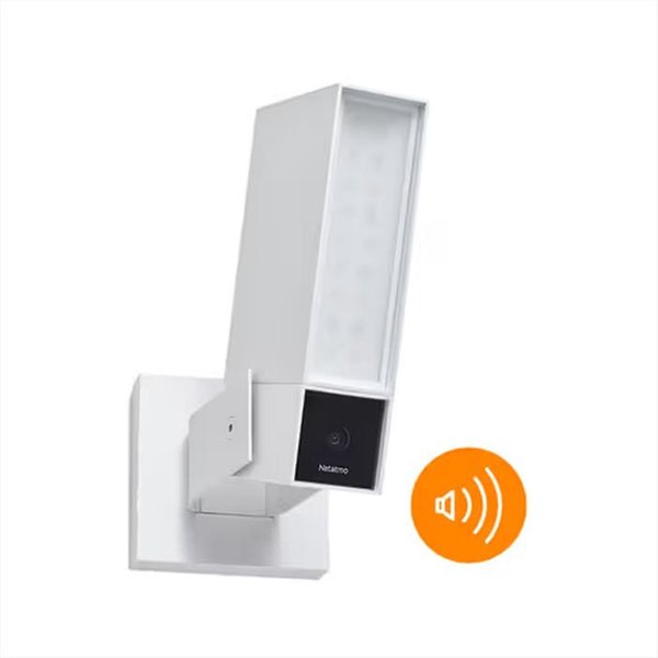Netatmo - Telecamera Wifi Esterna Intelligente Con Sirena-Bianco-image