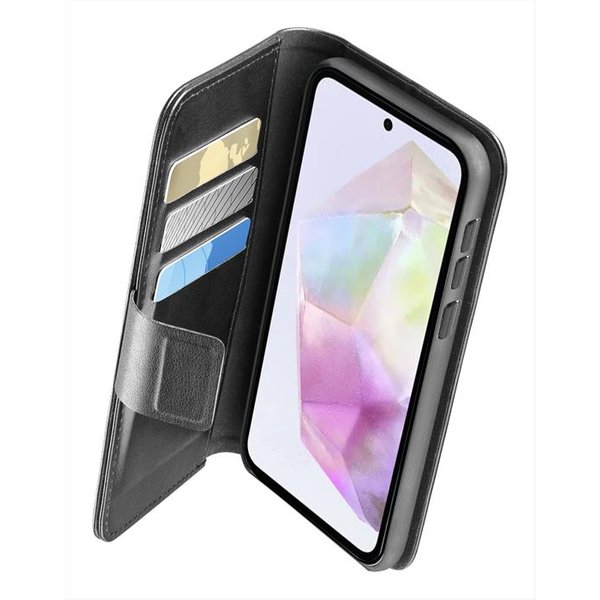 Cellularline - Custodia A Libro Book Agenda Per Galaxy A36/A56-Nero-image