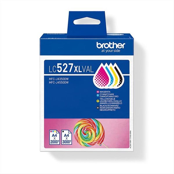 Brother - Kit Da 4 Cartucce Lc527Xlval-Multicolore-image
