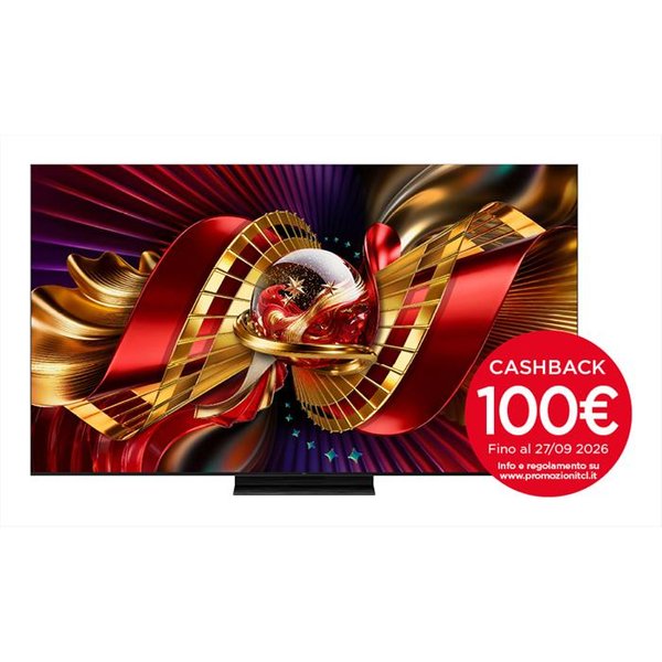 Tcl - Smart Tv Sqd Mini Led 4K 55" 55C8L-Nero-image