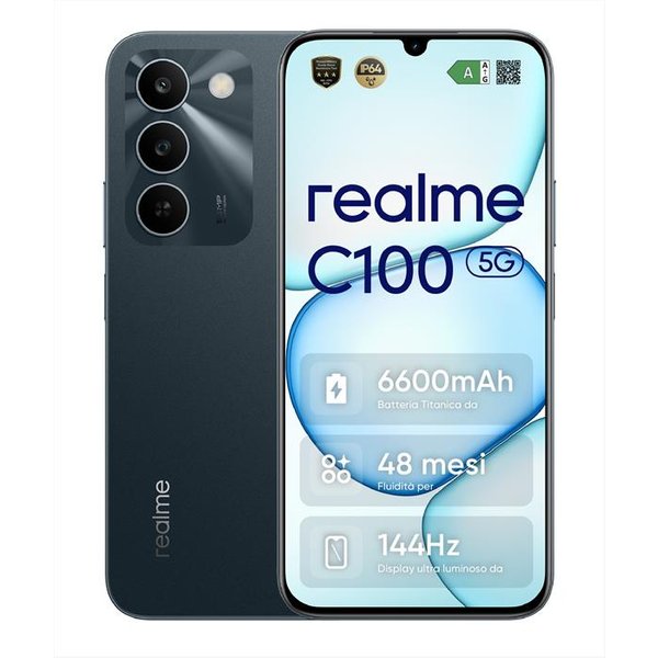 Realme - Smartphone C100 5G (256Gb 4Gb)-Sprouting Green-image