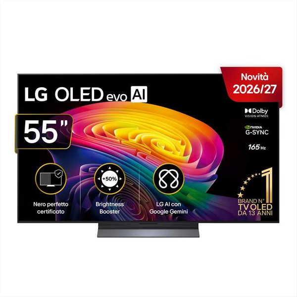 LG - Oled Evo Ai C6 Pro Oled55C66Lb-Charcoal Black-image
