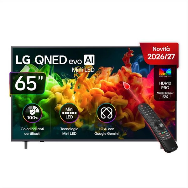 Lg - Qned Evo Ai Miniled Qned80B 65Qned80B6B-Charcoal Black-image