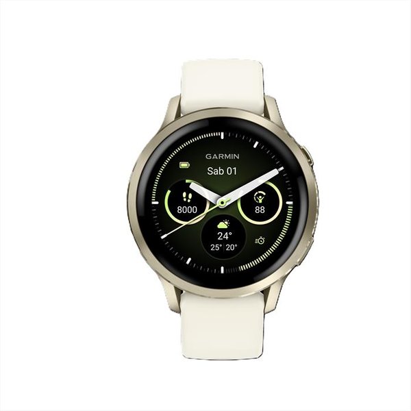 Garmin - Smartwatch Venu 4 41Mm-Oro/Beige-image