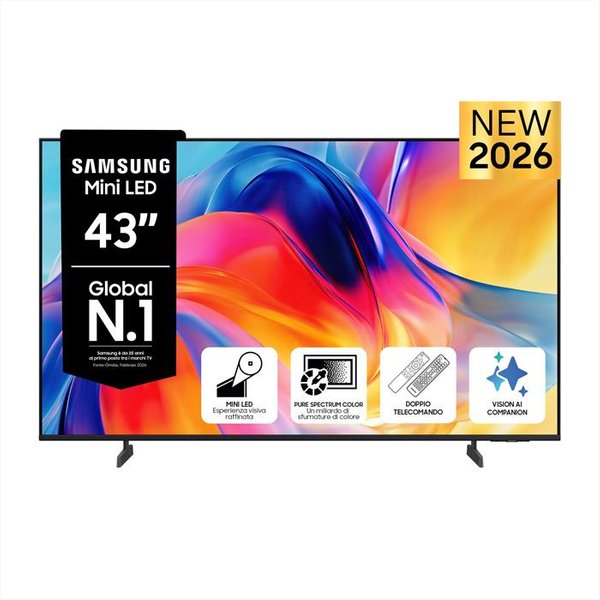 Samsung - Smart Tv Mini Led 4K Ai 43" Ue43M70Hauxzt-Titan Black-image