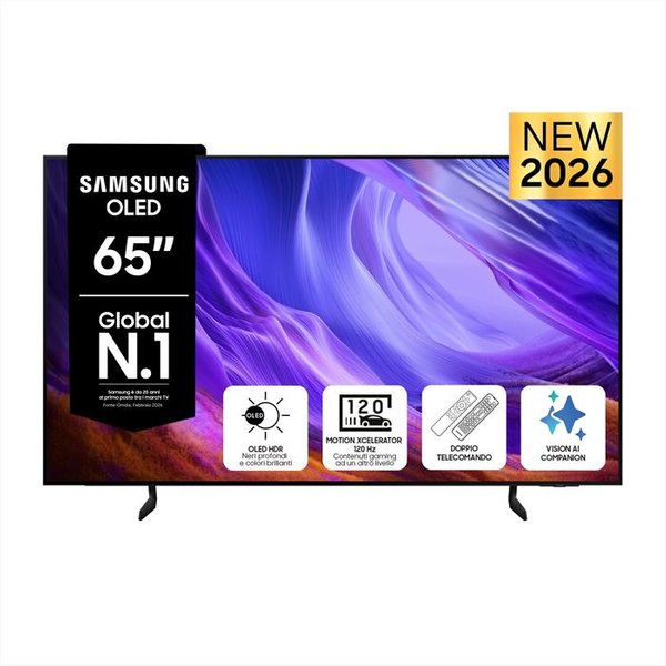 Samsung - Smart Tv Oled 4K Ai 65" Qe65S85Haexzt-Black-image
