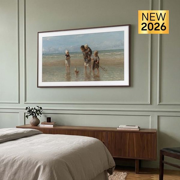 Samsung - Tv The Frame Qled 4K Vision Ai 43" Qe43Ls03Heuxzt-Black-image