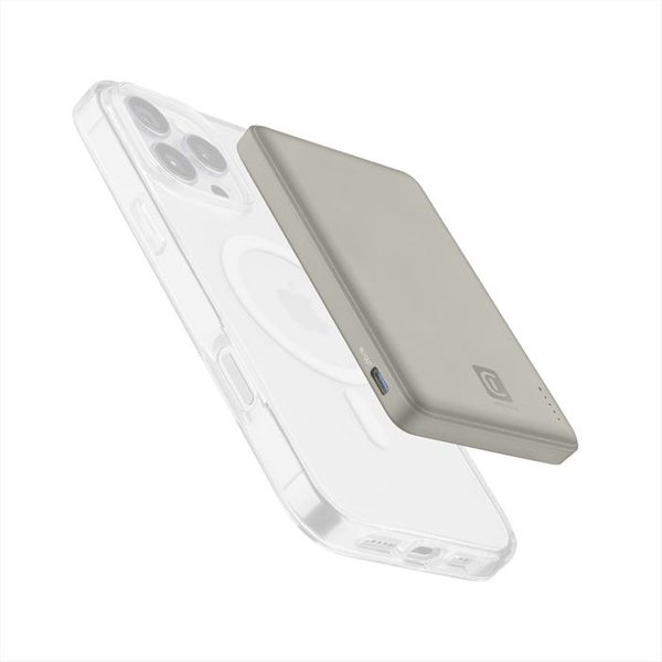 Cellularline - Power Bank Magsafe 5000-Beige-image
