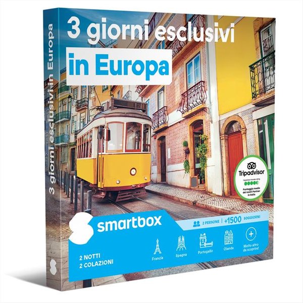 Smartbox - 3 Giorni Esclusivi In Europa-Ebox Digitale-image