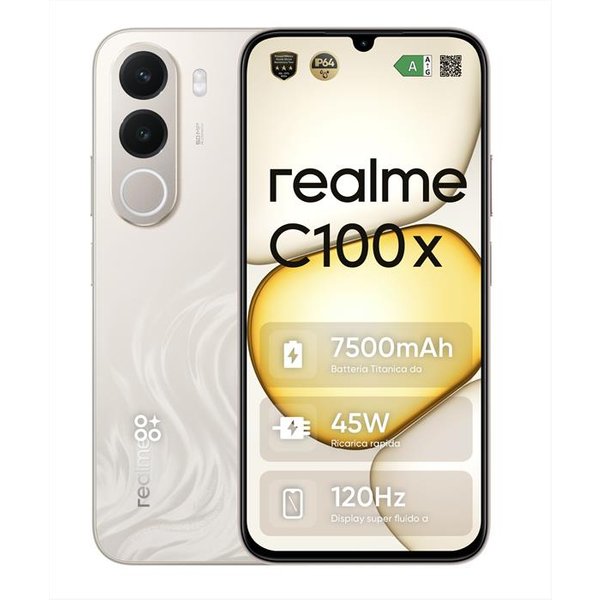 Realme - Smartphone C100X (256Gb 4Gb)-Golden Coast-image