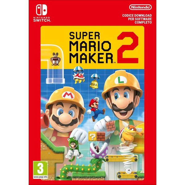 Nintendo - Super Mario Maker 2 - Codice Download-image
