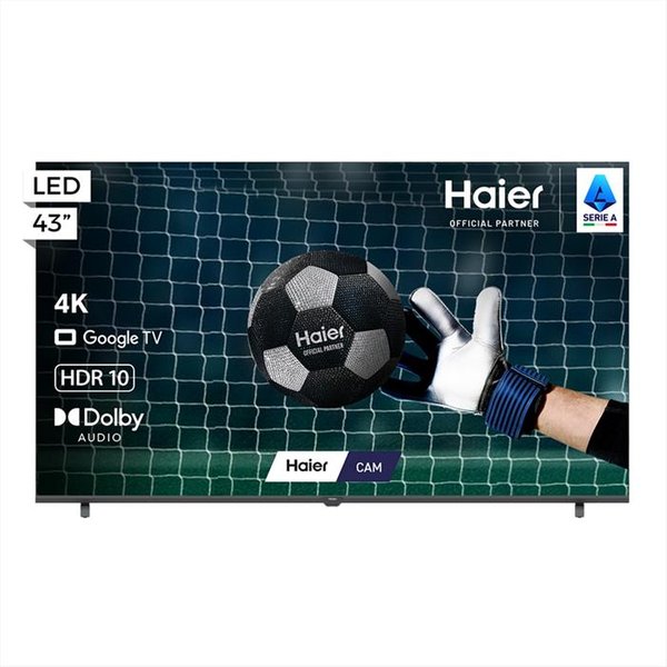 Haier - Smart Tv Led Uhd 4K 43" H43K85Gux-Nero-image