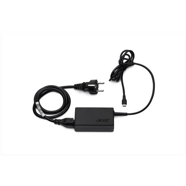 Acer - Acer 65W Type-C Power Adapter-Black-image