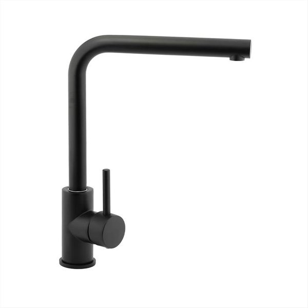 Glem GAS - Miscelatore Con Canna A Ponte Girevole Mixtbk-Nero Opaco-image