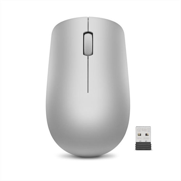 Lenovo - Mouse Wireless 530-Grigio, Platino-image