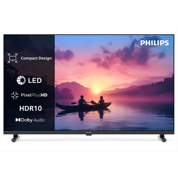 Philips - Smart Tv Led Hd Ready 32" 32Phs6050/12-Black-image