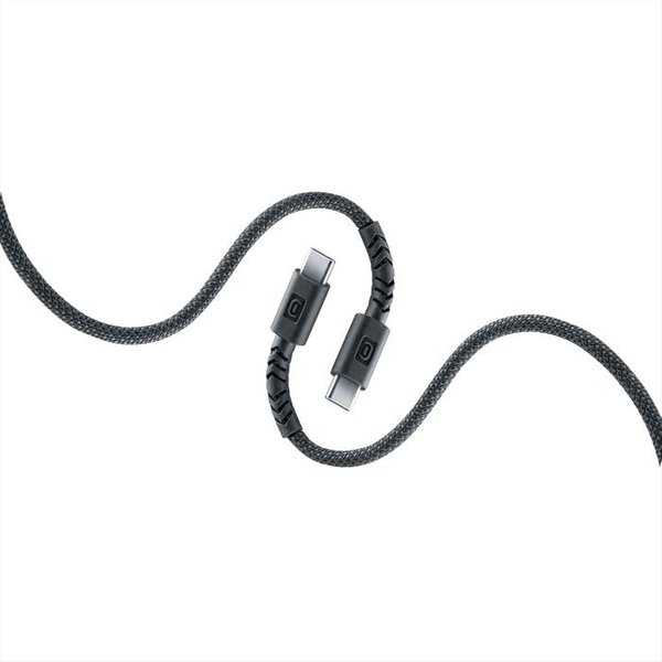 Cellularline - Cavo Flexy 150Cm 60W Usb C To Usb C Nero-Nero-image