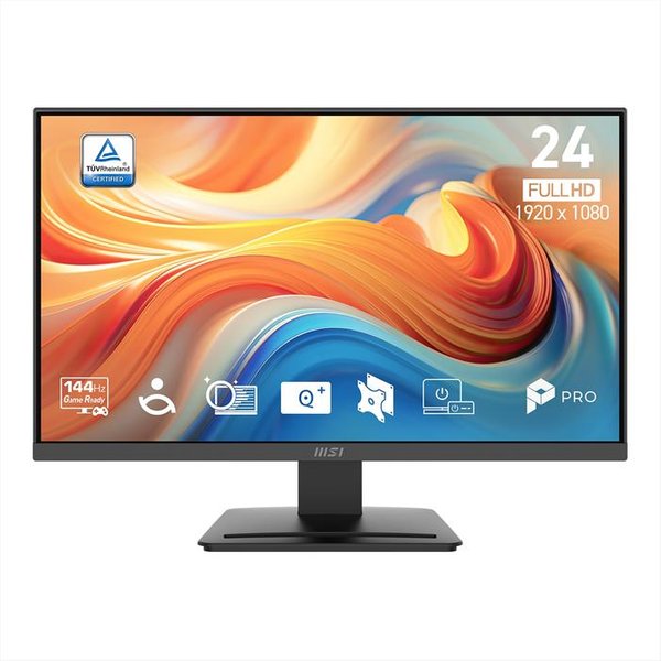 MSI - Monitor Led Fhd 23,8" Pro Mp241 E14V-Nero-image