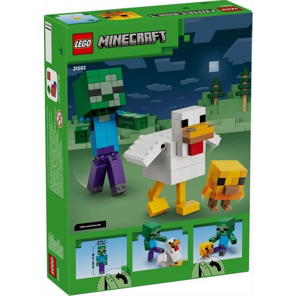 Lego - Minecraft Fantino Di Polli - 21582, Multicolore-image