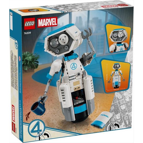 Lego - 76339 -I Fantastici Quattro H.E.R.B.I.E.-Multicolore-image