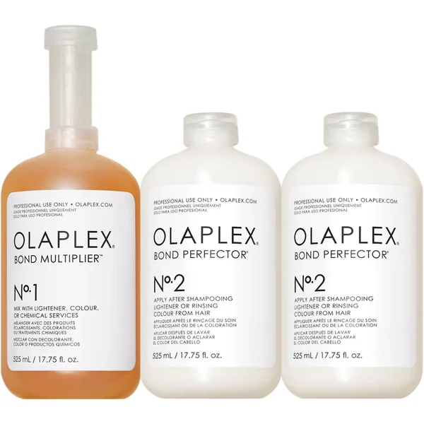 Kit Tratamento Capilar Profissional Olaplex Bond Multiplier Protector Salon Intro 3 Produtos