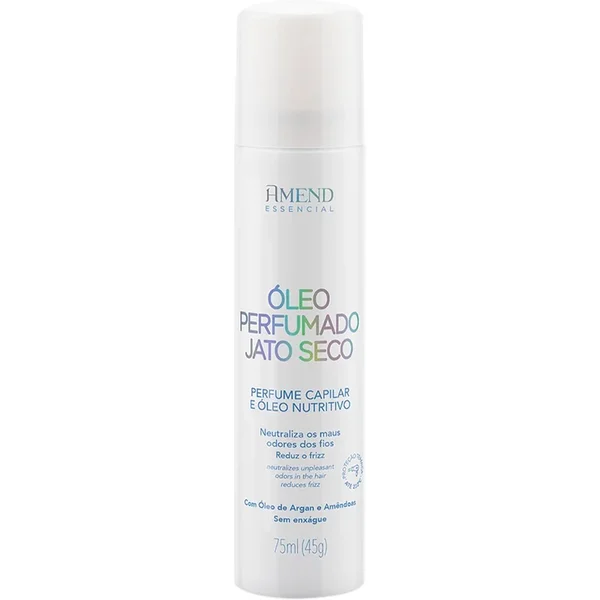 Amend Essencial Óleo Perfumado Jato Seco - Perfume Capilar 75ml