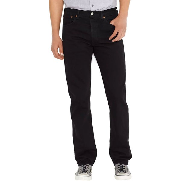 Levi's Mens 501 Original Jeans - Black - 38W x 32L