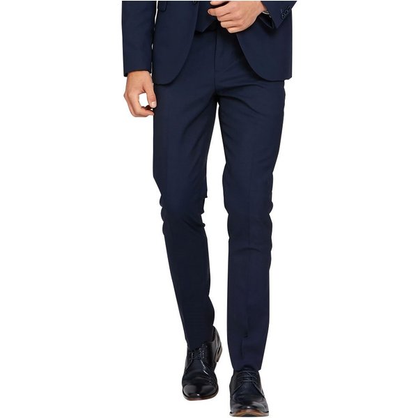Benetti Mens James Comfort Fit Suit Trousers - Navy - 46W x 34L
