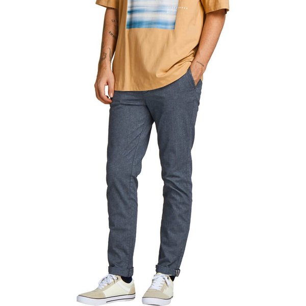 Jack And Jones Mens Marco Slim Chino - Faded Denim - 36W X 32L