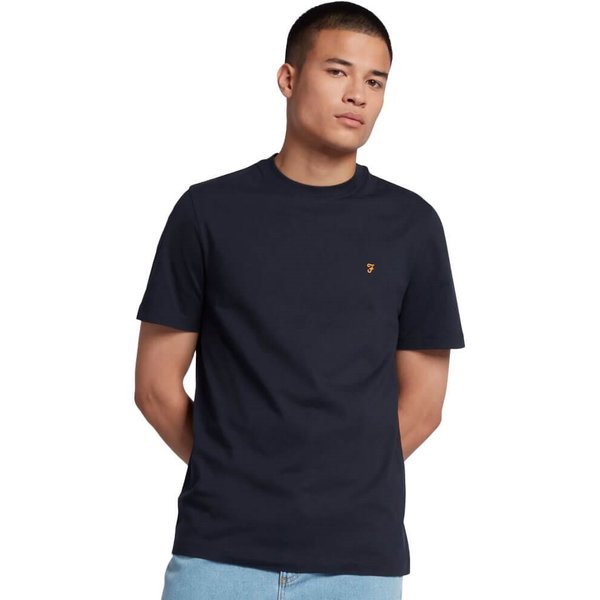Farah Mens Danny T-Shirt - True Navy - L
