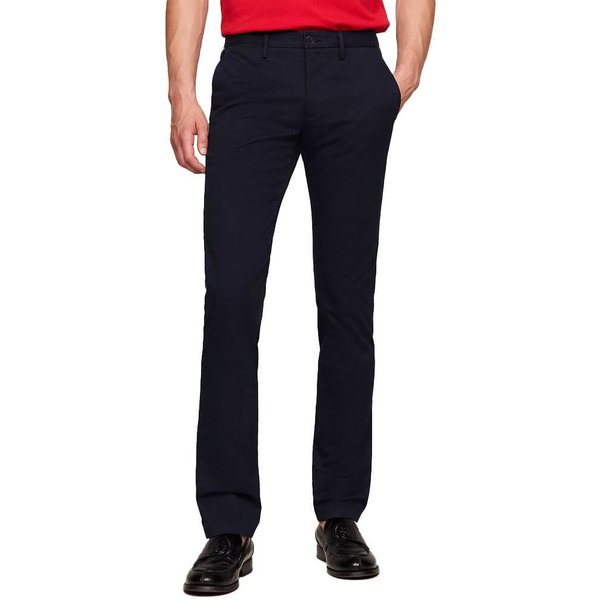 Tommy Hilfiger Mens Bleecker Slim Fit Chinos - Desert Sky - 34W X 30L