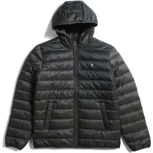 Farah Mens Delano Wadded Jacket - Rosin - S