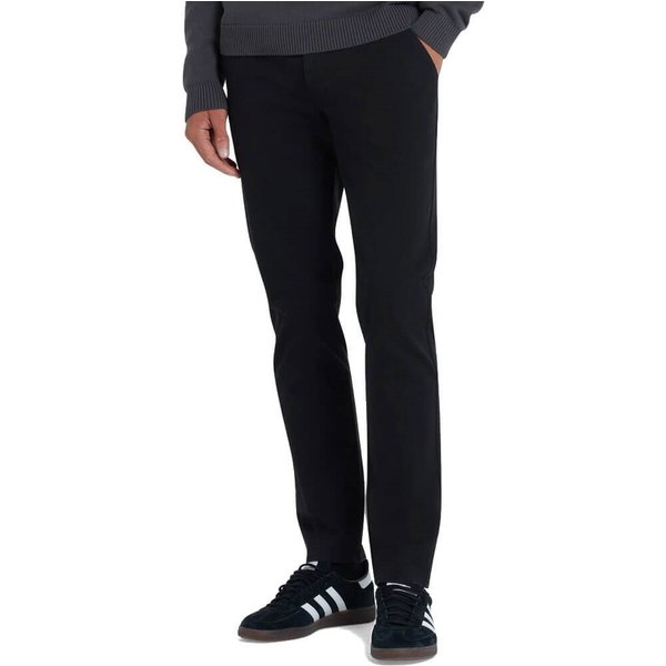 Farah Mens Elm Slim Chinos - Black - 34W X 34L