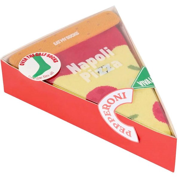 Eat My Socks Napoli Pizza Socks - One