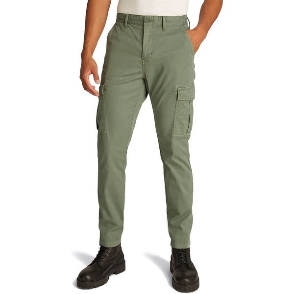 Tommy Jeans Mens Austin Cargos - Aruba Green - 32W X 30L