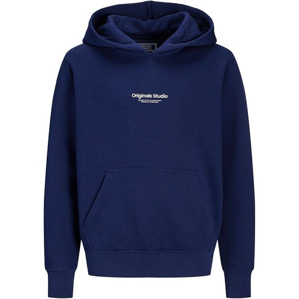 Jack And Jones Boys Printed Hoodie - Ocean Cavern - 8